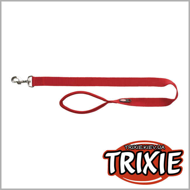 ТРІКСІ Україна - Повідець Premium-TRIXIE (L-XXL: 1.00м/30мм, червоний, неопрен)