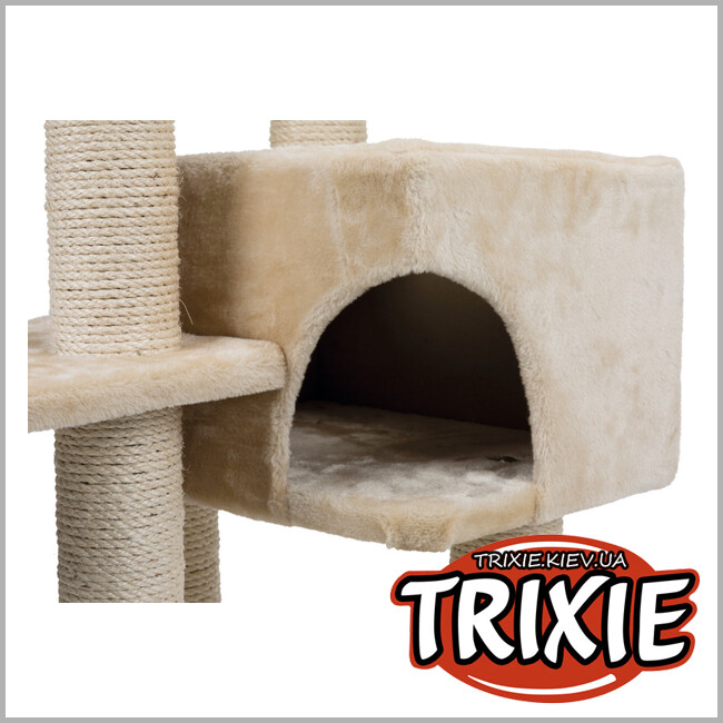 ТРИКСИ Украина - Домик для кошки TRIXIE - Alicante (Высота: 142см, Цвет: бежевый)