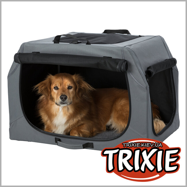 ТРИКСИ Украина - Клетка-переноска TRIXIE Easy (S–M: 71*49*51см металлический каркас)
