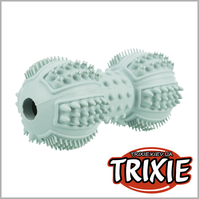ТРИКСИ Украина -  Массажная гантель Trixie Junior Dumbbell (каучук 9см)