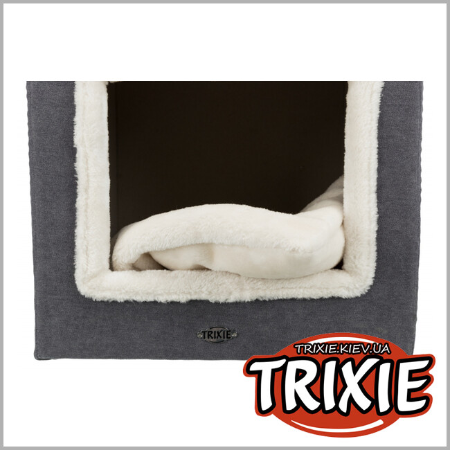 ТРИКСИ Украина - Драпак-башня TRIXIE Marcy ( 38 х 38 х 75см, крем/серый)