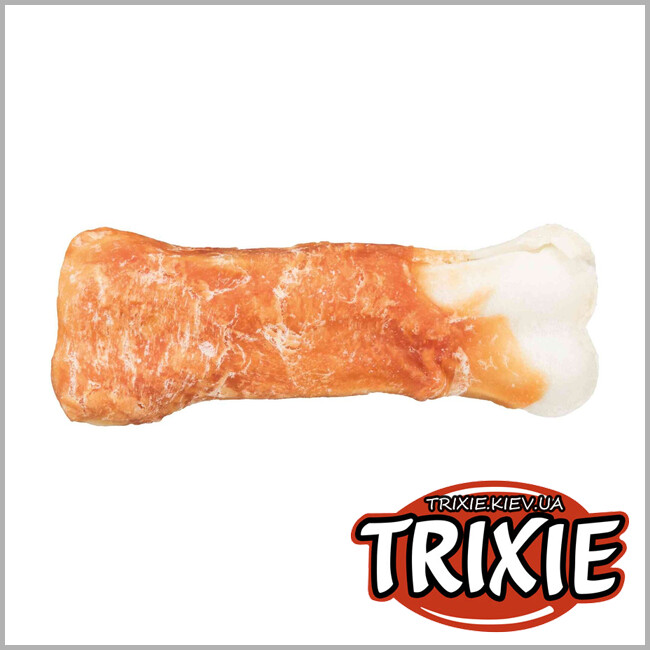 ТРИКСИ Украина - Лакомство для собак Trixie 31343 DENTA fun для чистки зубов курица 2шт. 11см/60г