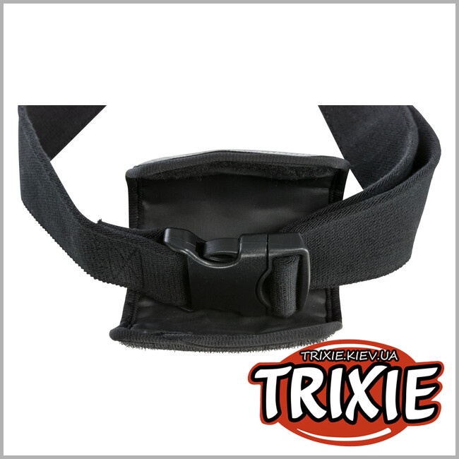 ТРИКСИ Украина - Ремень-поводок для собак Trixie 1275 до 40 кг Hands Free нейлон размер M-L ремень 60-120 см/40 мм х поводок 100-135 см/25 мм