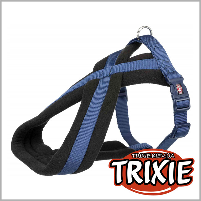 ТРІКСІ Україна - Шлей Premium-TRIXIE (XS-S: 30-55см/15мм, індиго)