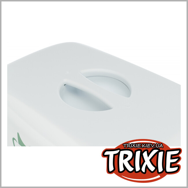 ТРІКСІ Україна - Туалет закритий Trixie Vico ( 40*40*56 см. зелений/білий. )
