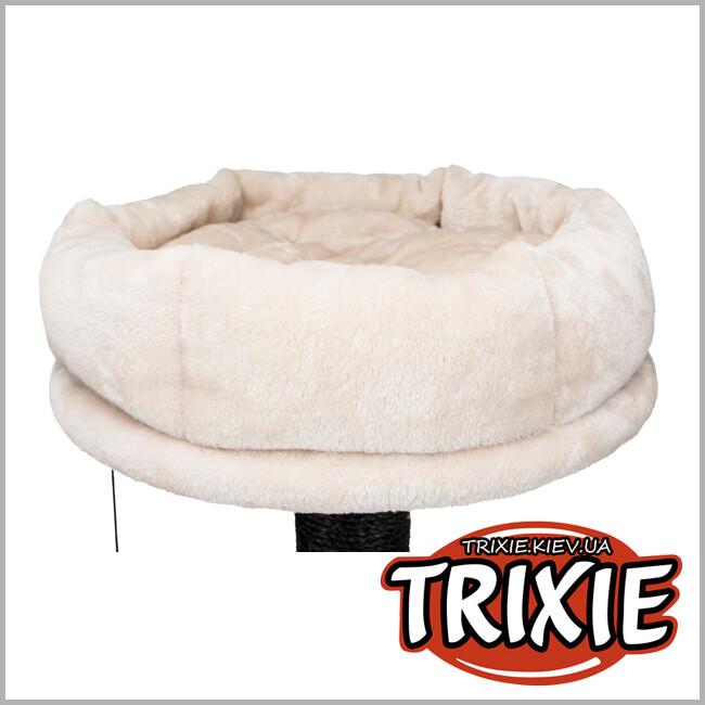 ТРИКСИ Украина - Домик-драпак для животных Trixie 44415 "Susana", 90см, черный/светло-серый/серый