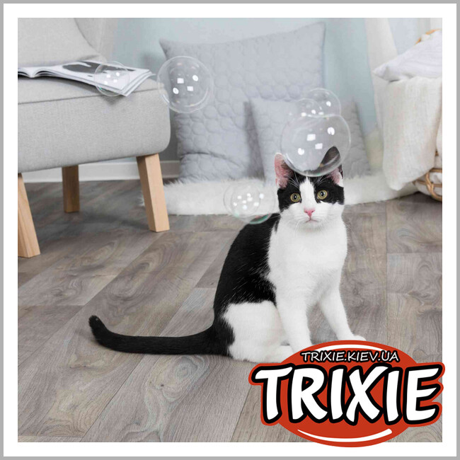 ТРИКСИ Украина - Мыльные пузыри с экстрактом кошачьей мяты TRIXIE (120 мл)