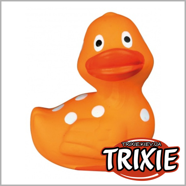 ТРИКСИ Украина - Игрушка для собак TRIXIE - Утка в горошек