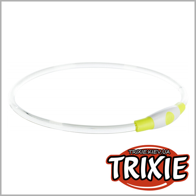 ТРИКСИ Украина - Светящийся USB ошейник для собак TRIXIE(Размер: 65 см/o8 мм)
