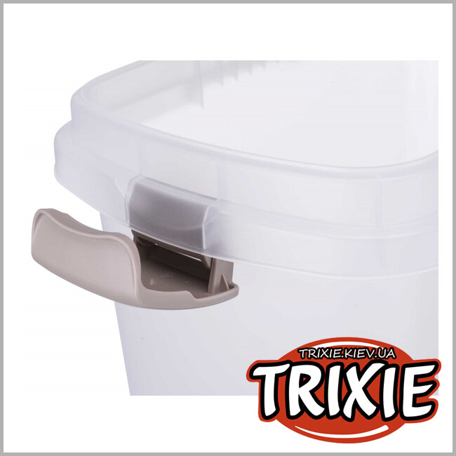 ТРИКСИ Украина - Контейнер для хранения корма TRIXIE (15 л/22 × 41 × 33 cм, белый)