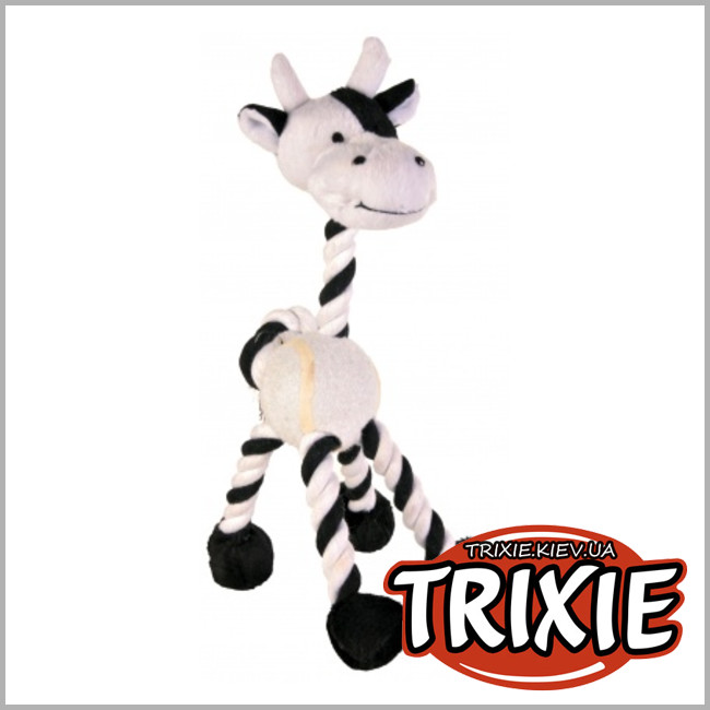ТРИКСИ Украина - Набор игрушек для собак TRIXIE - Жираф и корова
