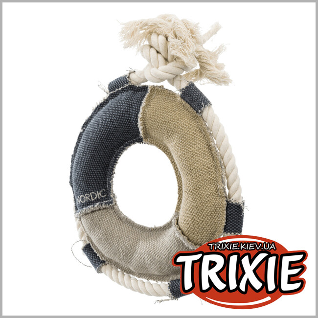 ТРИКСИ Украина - Игрушка BE NORDIC-TRIXIE спасательный круг (ткань, 30см)