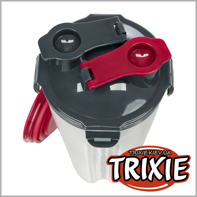 ТРИКСИ Украина - Контейнер д/еды и воды TRIXIE (пластик, 2х0.35л/11х23см)