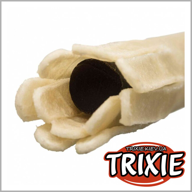 ТРИКСИ Украина - Жевательная палочка для чистки зубов  TRIXIE Denta Fun Chewing Brush  (курица 10см / 70гр / 4шт)