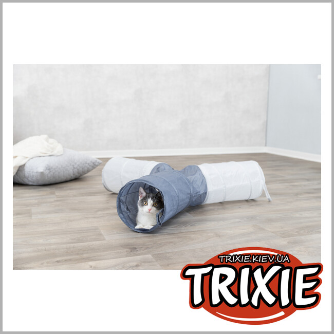 ТРИКСИ Украина - Туннель для кошки TRIXIE Playing Tunnel (нейлон 22*50см)