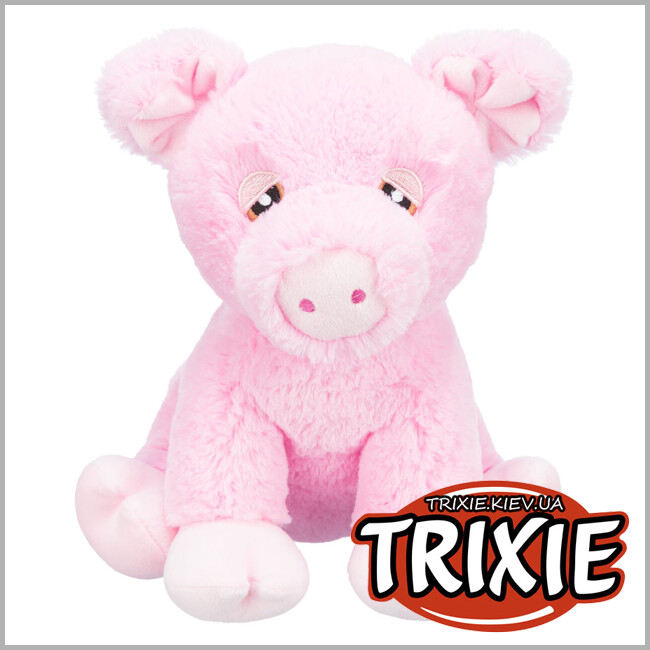 ТРИКСИ Украина - Игрушка Be Eco Trixie 34881 поросенок Edison (переработанный плюш), 24см