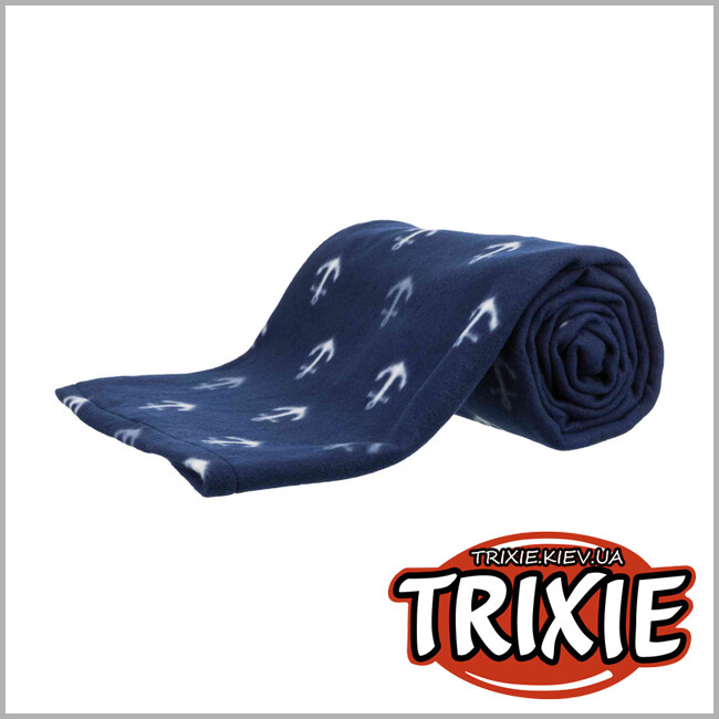 ТРИКСИ Украина - Покрывало Barry - TRIXIE (флис, 200х150см, синий)