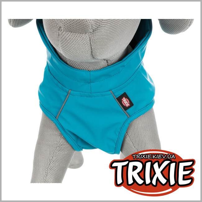 ТРИКСИ Украина - Попона-плащ Trixie 680206 "Vimy",L: 55см, бирюзовый