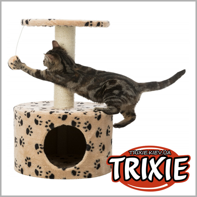 ТРИКСИ Украина - Домик для кошки TRIXIE - Toledo (Высота: 61см, Цвет: бежевый)