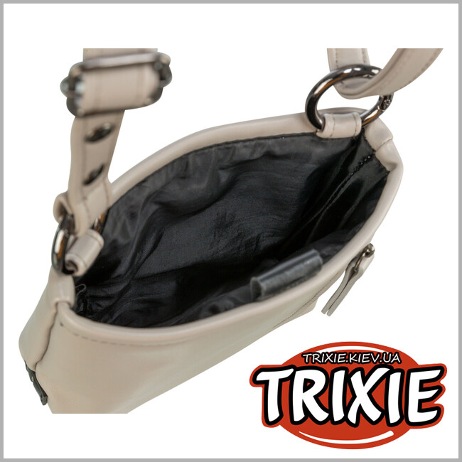 ТРИКСИ Украина - Сумка для лакомства Trixie 32296, CityStyle 15х15х1.5см, серый