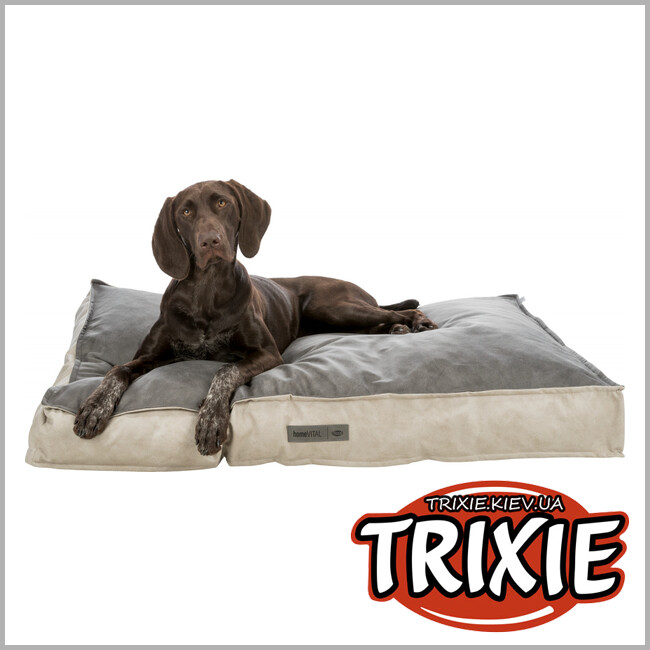 ТРИКСИ Украина - Лежак-подушка для собак Trixie (бежево-серый, 70*50 cm)