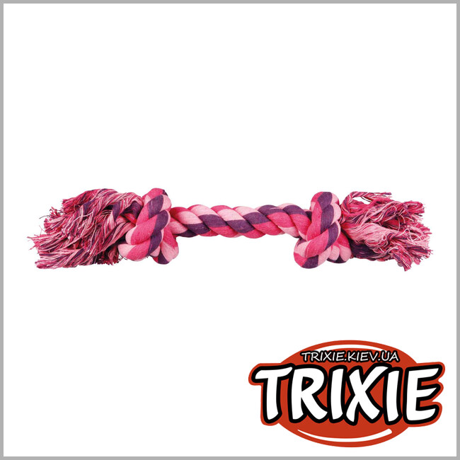 ТРИКСИ Украина - Игровой канат для собак TRIXIE - Denta Fun (Длина: 40см)