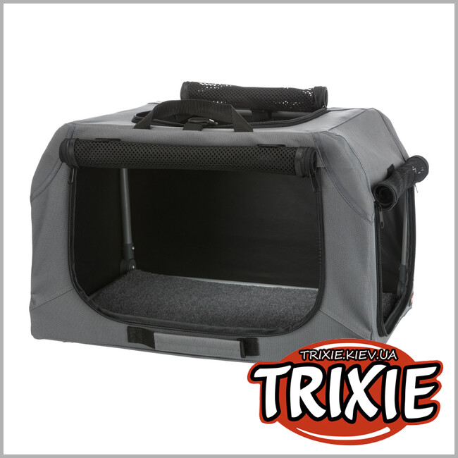 ТРИКСИ Украина - Клетка-переноска TRIXIE Easy (S–M: 71*49*51см металлический каркас)