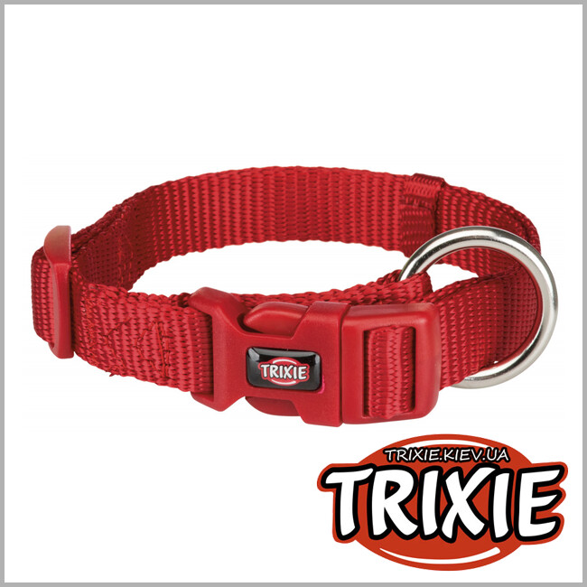 ТРИКСИ Украина - Ошейник Premium-TRIXIE (35-55 см/20 мм, красный)