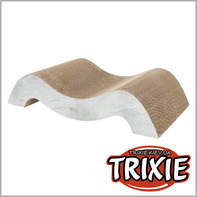 ТРІКСІ Україна - Драпак з картону TRIXIE (XXL, 64х14х37см, сірий)