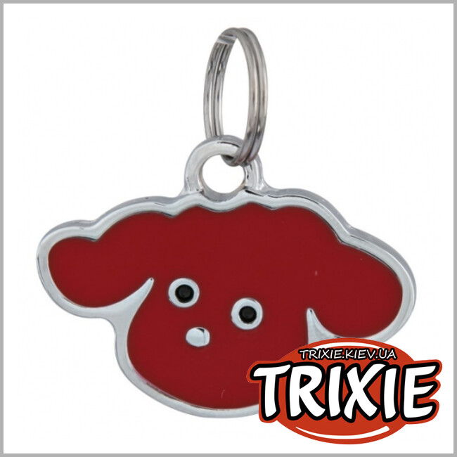 ТРИКСИ Украина - Брелок голова собаки TRIXIE (35х20мм)