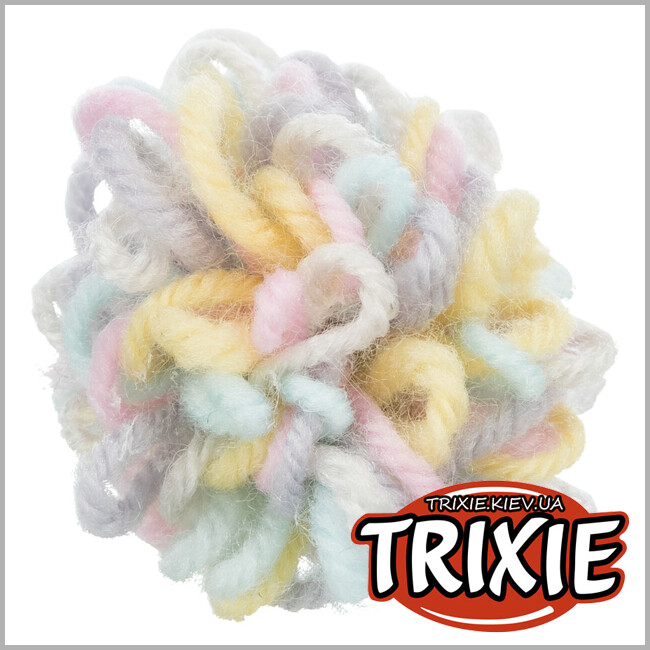 ТРИКСИ Украина - Мяч Trixie 45714 из хлопка (полиэстер), 5см