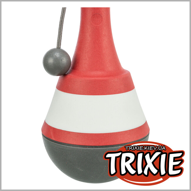 ТРИКСИ Украина - Плавающая игрушка для лакомства Trixie 33456 "Буй" (резина), 19см