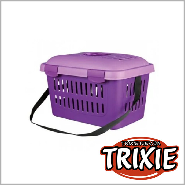 ТРИКСИ Украина - Переноска TRIXIE Midi-Capri (44х33х32 см, фиолетовая)