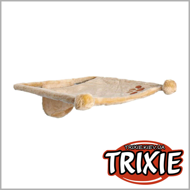 ТРИКСИ Украина - Гамак для кота Trixie 43511 с креплением к стене, 42х41х15см,беж