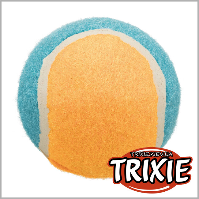 ТРИКСИ Украина - Набор теннисных мячей для собак TRIXIE (6 см, 39 шт)
