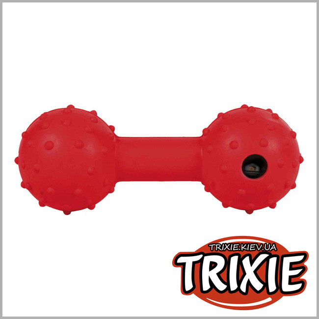 ТРИКСИ Украина - Гантель с колокольчиком для собак TRIXIE (12 см)