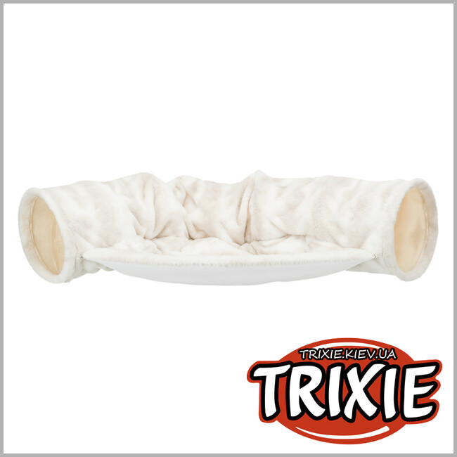 ТРИКСИ Украина - Игровой туннель с лежаком Trixie Playing Tunnel Nelli (плюш 55*27*116см)