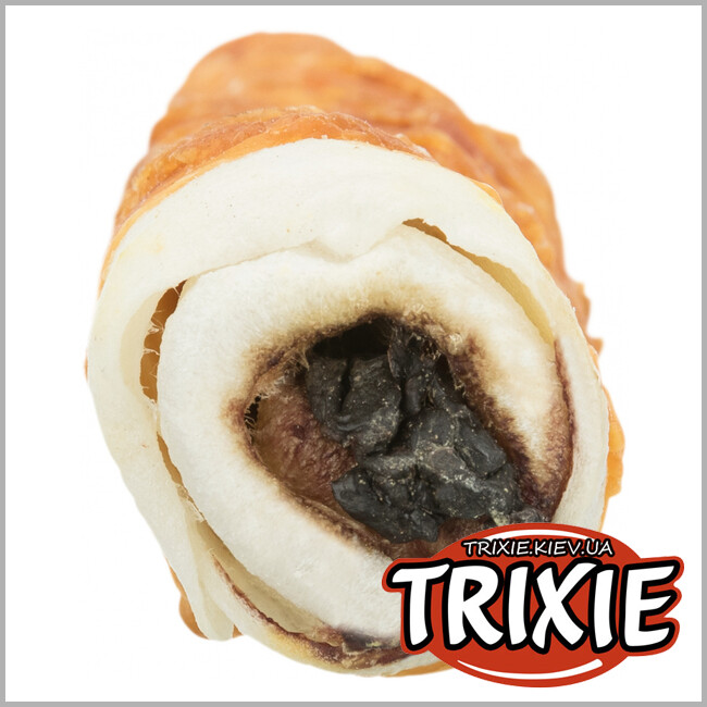 ТРИКСИ Украина - Жевательный рулет Denta Fun-TRIXIE (курица, 28см,150гр)