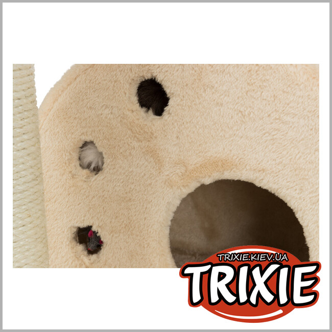 ТРІКСІ Україна - Будиночок-драпак для котів Trixie 43731 "Salamanca", 138см, беж