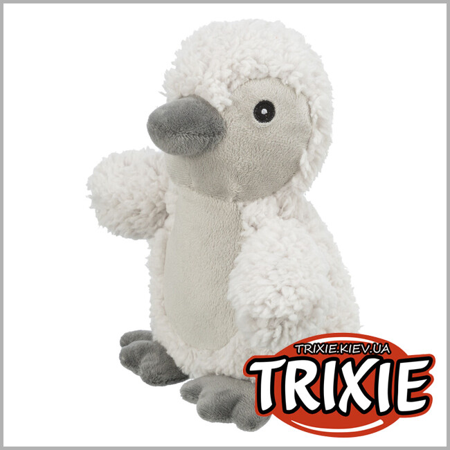 ТРИКСИ Украина - Игрушка Trixie 34820 Пингвин полиэстер белый 24см