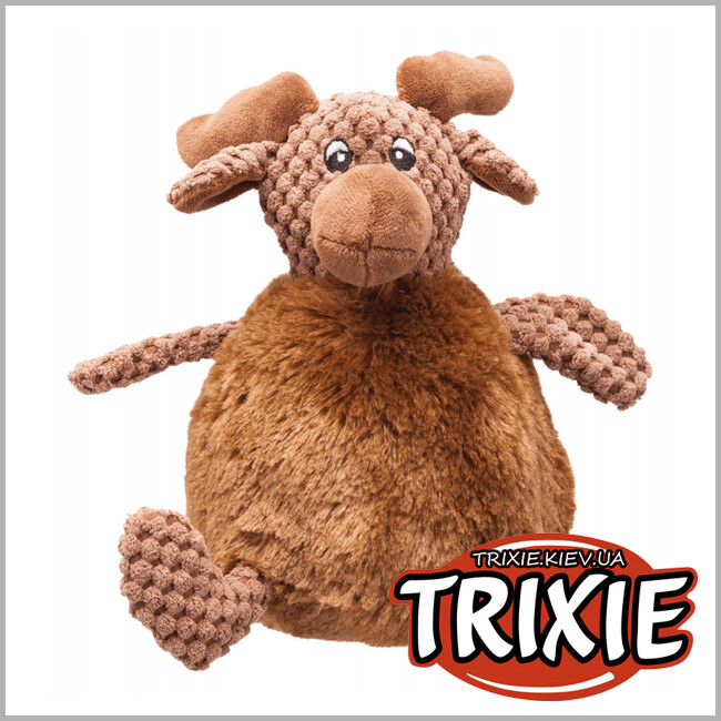 ТРИКСИ Украина - Собачий игрушечный лось TRIXIE (полиэстер, 23 см)