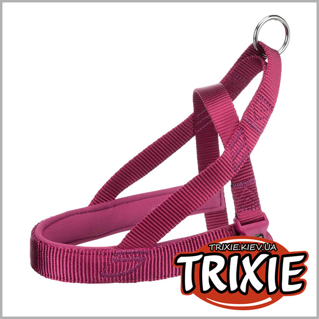 ТРІКСІ Україна - Шлейка норвезька Premium-TRIXIE (L-XL: 68-88см/50мм,ліловий)