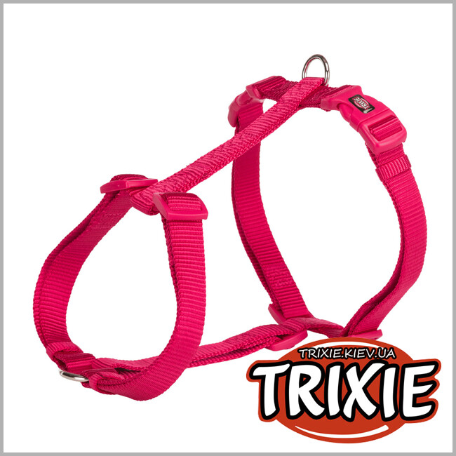 ТРИКСИ Украина - Шлея Premium-TRIXIE (52–75см/20мм, фламинго)