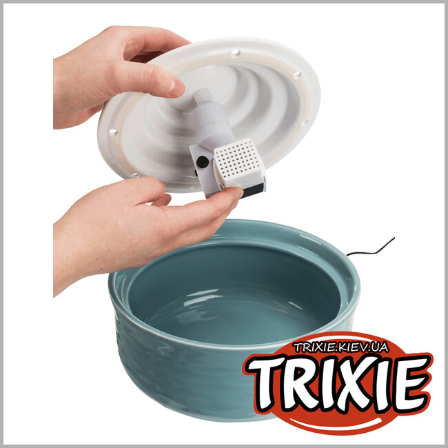 ТРИКСИ Украина - Питьевой фонтан Vital Falls-TRIXIE (керамика, 1.5L)