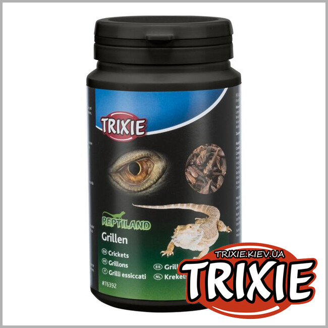 ТРИКСИ Украина - Сушеные сверчки для рептилий TRIXIE (250ml / 25g)