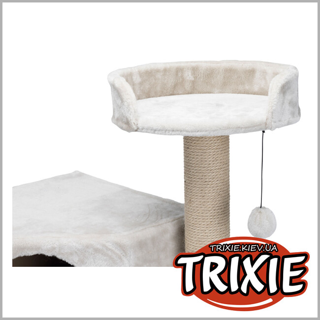 ТРІКСІ Україна - Будиночок-драпак Trixie 44810 "Marlena", 151см,світло-сірий