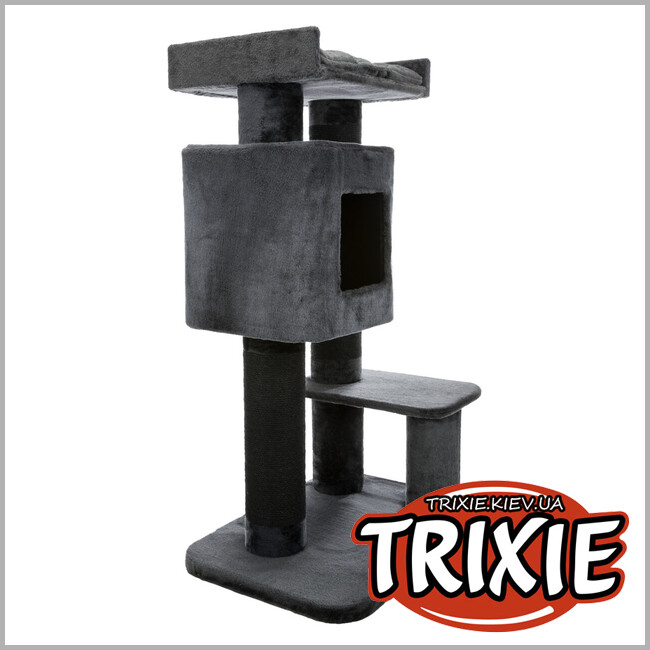 ТРИКСИ Украина - Домик-драпак для животных Trixie 44663 XXL "Izan", 122см,антрацит