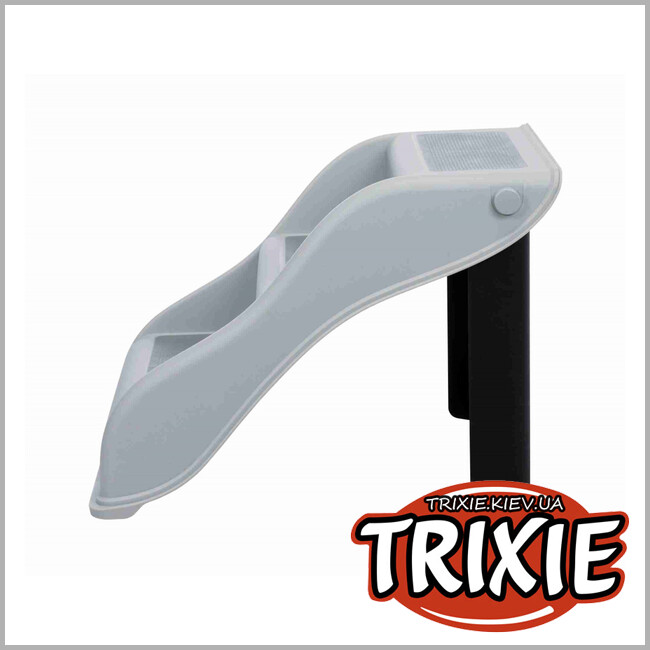 ТРІКСІ Україна - Сходи пандус TRIXIE (пластик TPR сходинки 34*39*54 см до 40 кг)