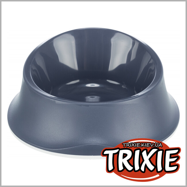 ТРИКСИ Украина -  Пластиковая миска Trixie для собак ( 0,35 л / ø 18 см. синий)