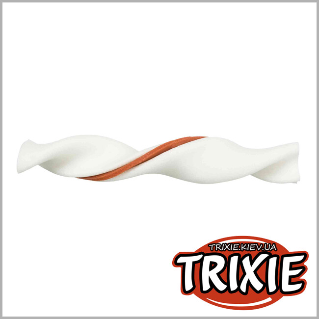 ТРИКСИ Украина - Скрученные рулеты Denta Fun TRIXIE (утка,12.5см/70гр, уп. 3 шт.)